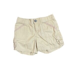 Ruff Hewn Khaki Cargo Shorts Tan Size 4 Utility Gorpcore Safari Utility